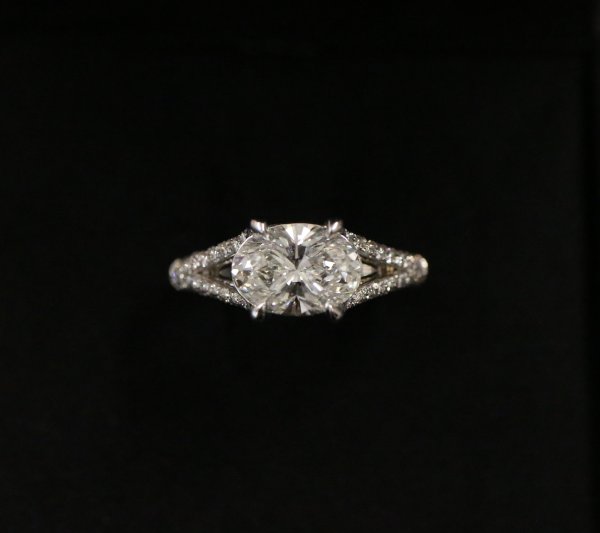 Anello Brillante Ovale 